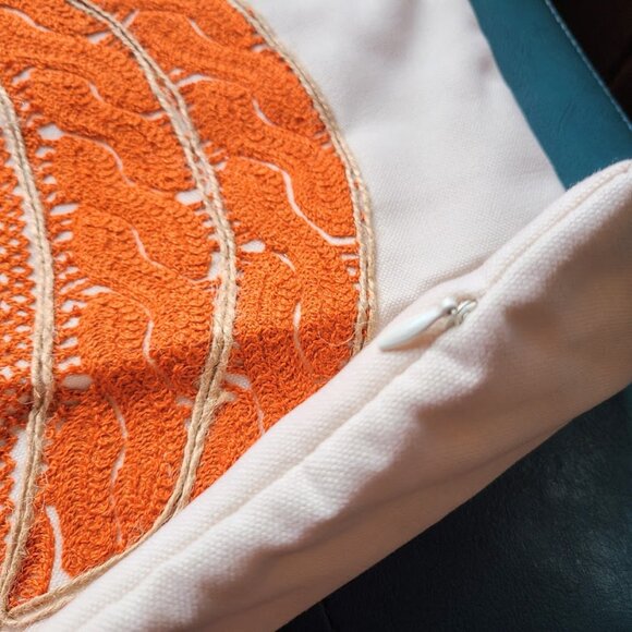 Pumpkin Pillow Cover Fall Decor Accent Thanksgiving Cottage Farmhouse Throw Case - Picture 11 of 14